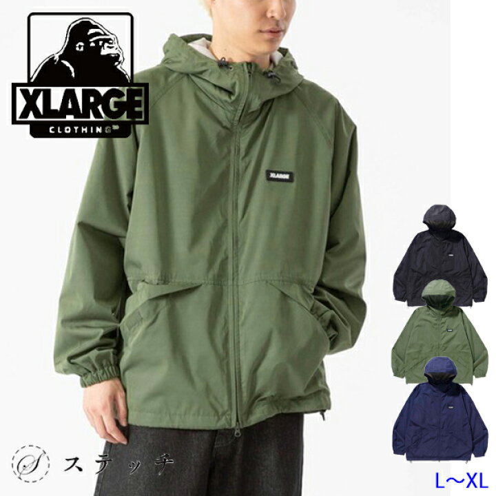 楽天市場】30%OFF XLARGE エクストララージ ジャケット HOODED  