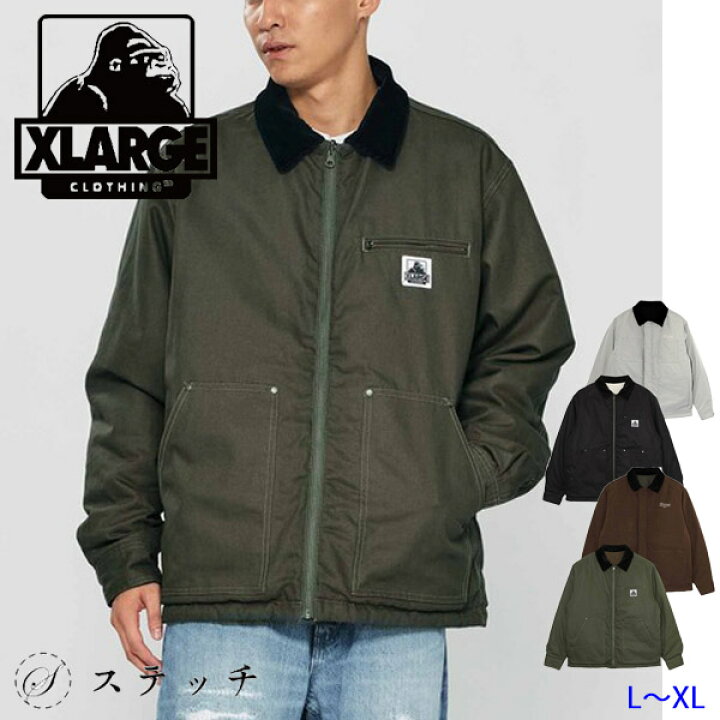 楽天市場】XLARGE エクストララージ ジャケット RIVERSIBLE WORK 