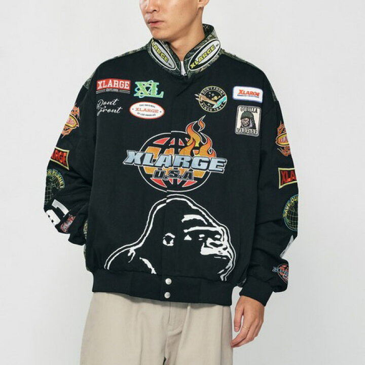 楽天市場】30%OFF XLARGE エクストララージ ジャケット CUSTOM RACING  