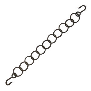 チェーン フック アイアン 金具 吊り下げ ブラウン 黒 ブラック マルチリング600