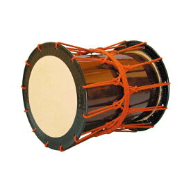 かつぎ桶胴太鼓　1.6尺（赤紐）茶色胴