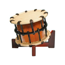 締太鼓　5丁掛（ボルト）あわせ胴　木製座り台座セット