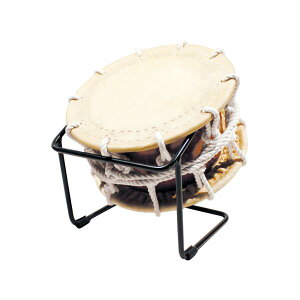 締太鼓 2丁掛(紐)あわせ胴 鉄製座り台座セット