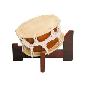 締太鼓　30cm（紐）あわせ胴　木製座り台座セット