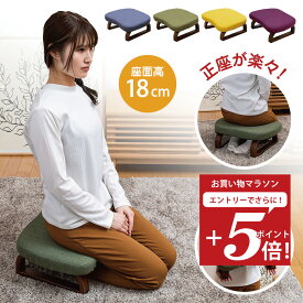 【お買い物マラソン エントリーでP5倍】 正座椅子 ricca(リッカ) / 母の日 あぐら椅子 コンパクト座椅子 姿勢サポート 正座用 腰痛 和室 法事 テレワーク 足が楽 子供用 キッズチェア あぐら 正座 ロータイプ コンパクト 胡坐 美姿勢 こたつ 座卓 座敷椅子