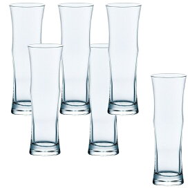 ビアグラス ロングHSタンブラー ジャパネスク ビヤーグラス 400ml ビールコップ 6個入り 東洋佐々木ガラス