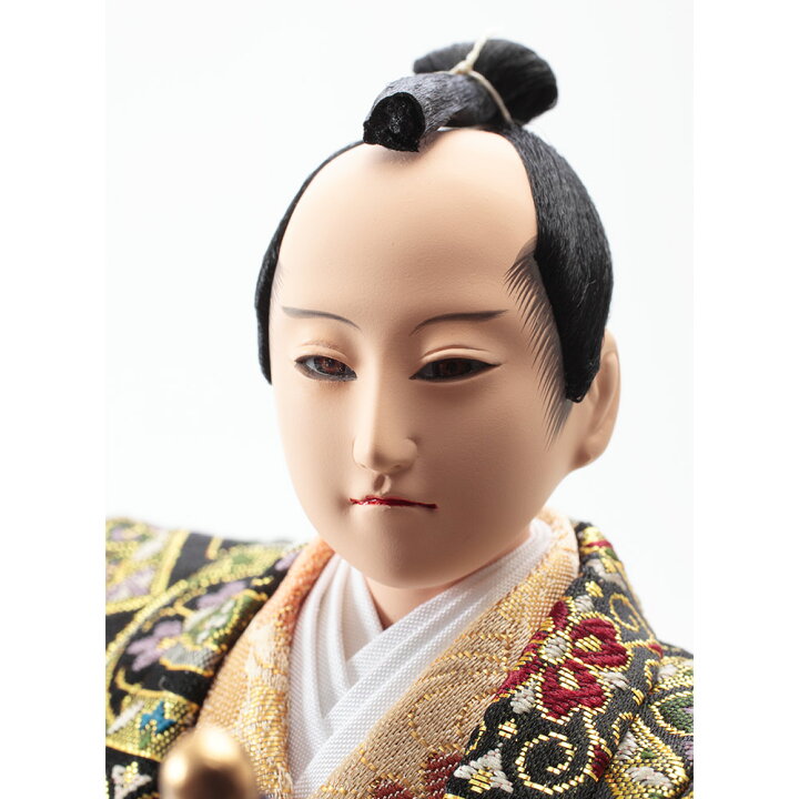 楽天市場】久月作 日本人形 男物 SAMURAI JAPAN 「さむらい」 緑金 
