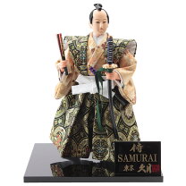 楽天市場】武士 衣装（日本人形・フランス人形｜おもちゃ）の通販 伝統的な御所人形 武士の衣装