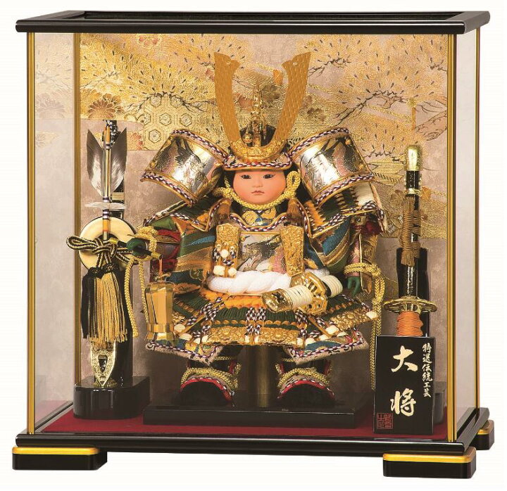 楽天市場】送料無料 平安豊久作 五月人形 5号若大将（子供大将  