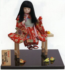 久月作　日本人形　わらべ人形・童人形　お手玉　【遊び心】　〈Japanese doll　日本文化　伝統品　和のインテリア　和人形　おにんぎょう　外国・海外へのお土産・贈り物・プレゼント・ギフトにもおススメです！〉