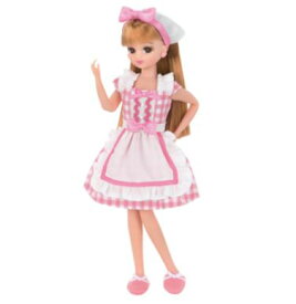 楽しく遊べる玩具・着せ替え人形 リカちゃん人形　きせかえドレス　LW-07 エプロンセット　※人形は別売です 〈大人・子供向けおもちゃ 女の子向け ごっこ遊び コレクション きせかえ人形 ファッションドール 香山リカ Licca-chan 洋服 衣装 着替え〉