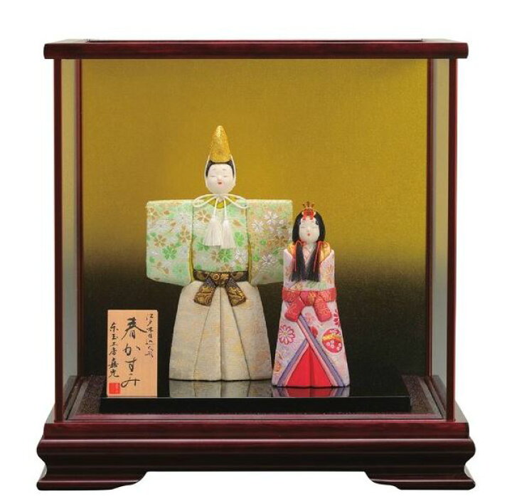 楽天市場】送料無料 東玉工房 野村嘉光作 雛人形 木目込立雛親王 