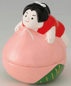 陶器製　武者人形・日本人形　桃太郎とモモ　起き上がり人形　起き上がりこぼし