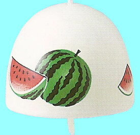 涼をお届け！　夏ものがたり　丸風鈴　西瓜　スイカ　Wind-chime Wind-bell　〈夏物語　涼風ふうりん　すいか　和のインテリア　通販〉