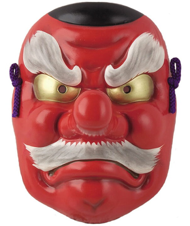 楽天市場】陶器製 能面 吉祥面 【天狗・てんぐ】 Noh mask 〈海外 