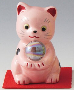 ƂĂ킢J^̉NI@퐻@KXʎL@(sN)F@6.7cm@܂˂˂@Feng Shui Beckoning Cat@Maneki Neko