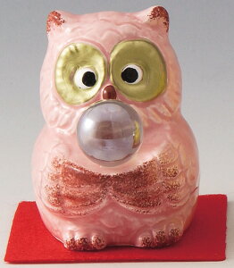 ƂĂ킢J^̉NI@퐻@KXʎ ӂ낤@(sN)F@6cm@Ceramic Ware Feng Shui Owl@qN@a̒uECeA@̂@A[