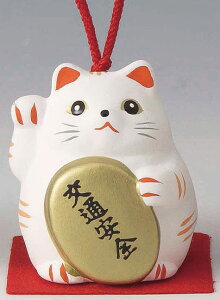 ʈSI@퐻@L@EiEOrjグ@F@5.8cm@܂˂˂@Feng Shui Beckoning Cat@Maneki Neko