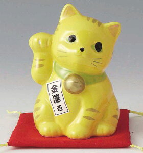 퐻@ؐԍzc@ u^L@EiEOrjグ@F@10cm@܂˂˂@Feng Shui Beckoning Cat@Maneki Neko