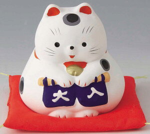 ɐ qI@퐻@菵L@˂7.1cm@Beckoning Cat@Welcoming Cat@Lucky Cat@Fortune Cat