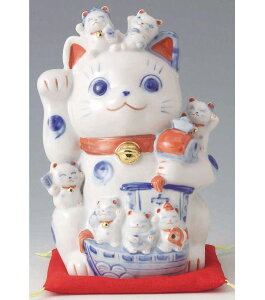 J^̉NA΂ɂ͕I@t퐻@łȍƎ LÂL@lR16.5cm@Beckoning Cat@Welcoming Cat@Lucky Cat@Fortune Cat