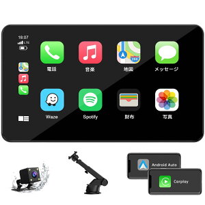 LAMTTO fBXvCI[fBI7C`CXJ[vC J[I[fBI I[fBǏ^ir X}zAg\ir A-pple Carplay/Android AutoΉ ~[OT|[g WiFi/Bluetooth/Type-C/AUX