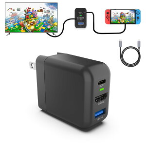 y{KizBasicolor Switch hbN[d Q[ɏ[d Switch[d V̑fGaN ^CvC[d [d(USB3.1/ HDMI/ USB2.0 3̃C^[tF[X) HDMIϊA_v^[jeh[X