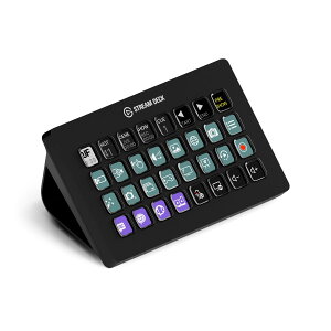 Elgato Stream Deck XL GKgXg[fbNXLy32L[zzCuRec쐬p̃Rg[[ zMҌfoCX OBS/Twitch/YouTubeAg Mac/PCΉ ubN