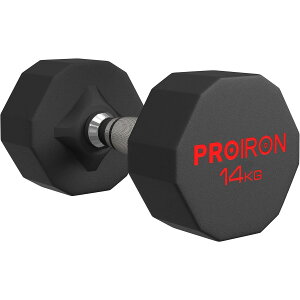 yzPROIRON | _x ׂ 14kg 1 SAC _x dumbelll set ƒpяƗpɓKĂ܂ Ci[}bX 勹 mX r񓪋؁yz