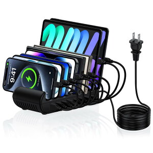 65W USB[dXe[V 8|[g yType-c *4 USB-A *4zX}z[dX^huPD 30W+QC3.0}[dKivChrisPow 䓯[d [dX^h ^CvC}[d PSEF؍ Android iPhone iPad Kindle ^