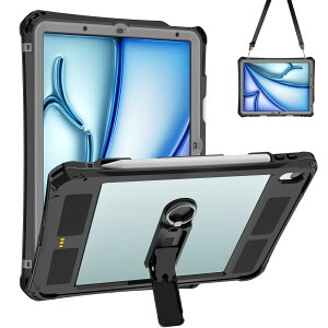 �y�ŒZ���������ziPad Air11�C���`�h���P�[�X2024���f�� (M2 ��6����) iPad air11�h���J�o�[2024 iPad Air ��6/5/4���� �h���P�[�X(2024/2022/2020) IP68�h���K�i �y�� ���^ �ϏՌ� ���� �S�ʕی� �V�����_�[�x��