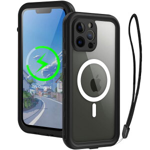 iPhone13 Pro max�h���P�[�X iPhone13 Pro max�h���J�o�[ MagSafe�Ή� �}�O�l�b�g���� �����ق�13�P�[�Xpro max�h�� IP68�h���h�o �ϏՌ� Qi�[�d�Ή� 360�x�S�ʕی� ���Γ��� ���΂݂Ȃ� �A�C�t�H��13Pro Max�h