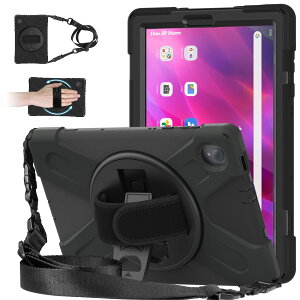 uDoovLenovo Tab K10 P[X 2021 m{Tab K10 V_[P[X Sʕی ϏՌ ČRMILi 360x]X^h ߉\nhXgbvƌ|[t Eh~ h~ Jی ho Ϗ