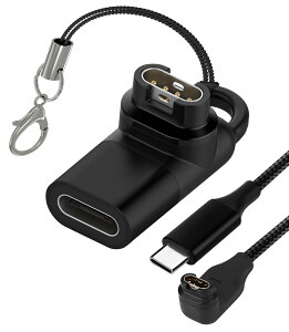 Seltureoney1{+1Zbgz For K[~/Garminp[dP[u(Type-C) 1m L^ + USBϊA_v^[ `[WOP[u Garmin [d }[d Approach s50/s44/s70/Instinct 3/VenuV[Y/ForerunnerV[