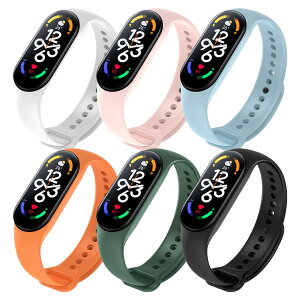 [Seltureone] 6F VoIVI~ Xiaomi X}[goh 7 VRoh xg \tgoh 6 mi band 5/6ʗpiJ[FubNAzCgAfBe[VO[AXgb