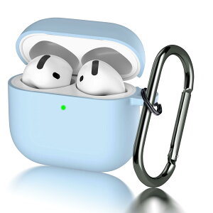 SeltureoneyVozFor Airpods 4P[X 2024N _炩VRf SʕیJo[ L[z_[t h~ ϏՌ ~ y LYh~CX[dΉ LEDԕ\ Airpods 