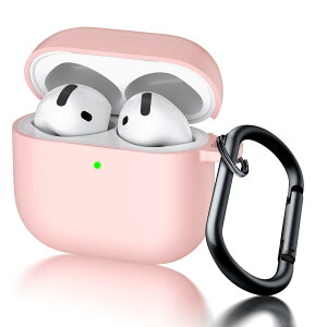 Seltureone�y�V�o��zFor Airpods 4�P�[�X 2024�N���� �_�炩���V���R���f�� �S�ʕی�J�o�[ �L�[�z���_�[�t�� �����h�~ �ϏՌ� ����~�� �y�� �L�Y�h�~���C�����X�[�d�Ή� LED��ԕ\������ Airpods 