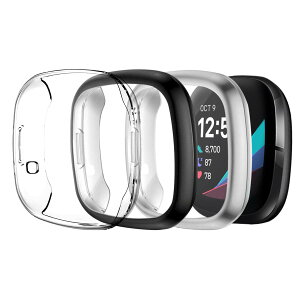 Seltureone y3Zbgz Fitbit versa 3pP[X Fitbit sensepP[X یP[X یJo[ _炩TPUf t[Jo[  EȒP ϏՌ _ ubN+Vo[+NAy