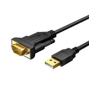 USB to RS232A_v^, CableCreation y2{ZbgzPL2303`bvZbg bLUSB 2.0(IX)- RS232 (IX) DB9s VAϊP[u Windows 10 / 8.1 / 8 / 7 / Vista/XP / 2000 / Linux/Mac OS 10.6Ή ubN
