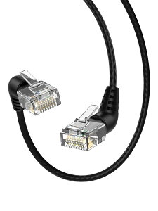 �y�ŒZ���������zCAT6A LAN�P�[�u��, CableCreation 360°��] �C�[�T�l�b�g�P�[�u�� RJ45 �R�l�N�^ 32AWG ������ 10Gbps/500MHz CAT6A���� �ܐ܂�h�~ �V�[���h ���f�� ���[�^ PS5 PS4 Xbox���ɑΉ� 1.5M�y������