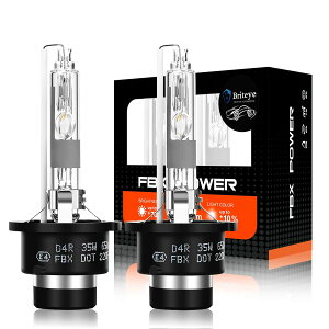 �y�ŒZ���������zBriteye(�܂Ԃ���)�ԗp D4R HID �w�b�h���C�g �o���u 35W ���P�x ���������p HID�d�� Xenon 8000K 12V�i2���j�y���������z