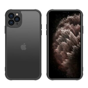 iPhone 11 Pro �P�[�X �ϏՌ� ������ pc �}�b�g�� ���^ ����~�� �ČRMIL�K�i ���΂݂Ȃ� �X�g���b�v�z�[���t�� ���C�A���X�[�d�Ή� �X�}�z�J�o�[ EUMADOVE (�u���b�N, iPhone 11 Pro)�y���������z