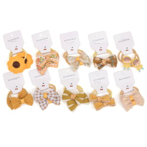 BIANHUAN 子供 ヘアゴム 赤ちゃん キッズ 女の子 ベビー 幼児 子ども 髪ゴム 髪留め ゴム カラーゴム ベビーヘアゴム 子供用ヘアゴム 可愛い ベビーヘアゴム アクセサリー 20本セット ヘアアク