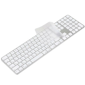 y2024N M4`bvzL[{[hJo[ for iMac Magic Keyboard {zJIS (Touch ID, eL[t, A3119), 2024N 24C` M4`bv iMac Magic Keyboard p,  TPU? hhoJo[ یJ