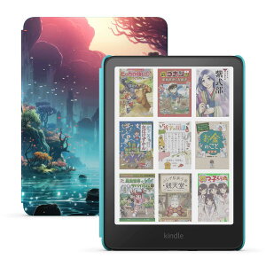 New Amazon Kindle Colorsoft �L�b�Y���f�� �t�@���^�W�[���o�[�J�o�[ | Amazon Kids+��2,000���ȏ�̎q�ǂ������̖{��12�����ԓǂݕ���A�h���A16GB�X�g���[�W�A�ő�8�T�Ԏ����o�b�e���[�@�y