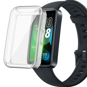For Huawei Band 8 / 9 P[X t@[EFC X}[gEHb` Band 8 / 9 \tgP[XylarfbulroczSʕی ϏՌ ߗ _炩 EȒP TPU EIb` یP[X ^ Jo[ Huawei Band8 / Band9