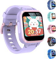 キッズ 腕時計 スマートウォッチ kids watch 6歳 7歳 8歳 9歳 誕生日プレゼント自撮りカメラ ゲーム 音楽…