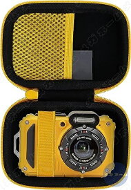 【Aenllosi 専用収納ケース】互換品 Kodak PIXPRO WPZ2 コダック コンパクトデジタルカメラ イエロー（ケースのみ）