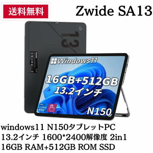 Zwide SA13 windows11 N150^ubgPC 13.2C` 1600*2400𑜓x 2in1 16GB RAM+512GB ROM SSD 2C1 L[{[hʔ 3F2 IPSfBXvC 2.4G/5G WIFI f^ubgPC/S@\/fAJ/ 4820mAh/HD/USB-C3.0 
