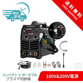 【最短当日発送】GZ GUOZHI プラズマ切断機 エアプラズマカッター 100v 200v 最大切断厚20mm 高周波数 プラズマ 切断機 IGBT インバーター【生活応援】